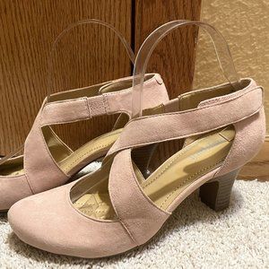 Easy Spirit Esrovana Soft Pink Blush suede 7M NIB